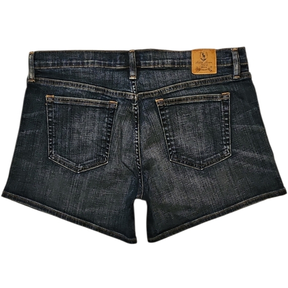 🏇Ralph Lauren Sport Blue Jean Shorts. Women's Size: Waist 32/12x04 Inseam. - Picture 2 of 10